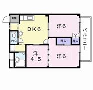 グリーンヒル松倉の間取り画像
