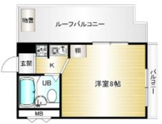 シャトー都島の間取り画像