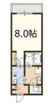 クレスト舎利寺の間取り画像
