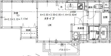 ALEGRIA 四条畷の間取り画像