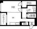 Belong千林（旧 千林ロイヤルハイツ）の間取り画像