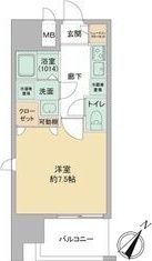 Live Flat Tsukamotoの間取り画像
