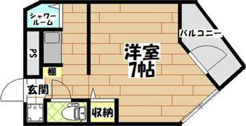 アーク上町台II番館の間取り画像
