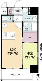 リヴェント福島の間取り画像