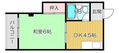 ニューライフ赤坂の間取り画像