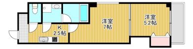 inizio大今里の間取り画像