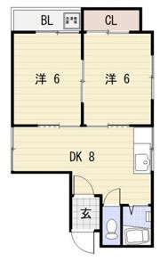 グリーンハイツの間取り画像