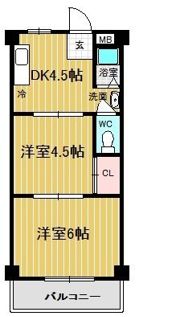 リアライズ北加賀屋の間取り画像