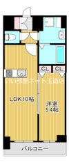プレサンス玉造ザ・ライブの間取り画像