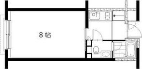 パラドール北加賀屋の間取り画像