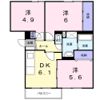 ヴェスタin盾津の間取り画像