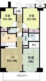 LANDSCAPEの間取り画像
