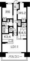 大阪ベイレジデンスの間取り画像