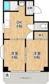 グランドール住之江の間取り画像
