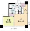 クロスレジデンス大阪新町の間取り画像