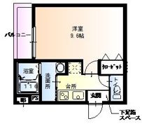 フジパレス西住之江V番館の間取り画像