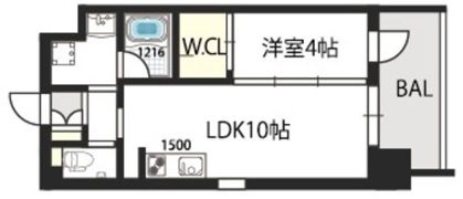 グランドゥーエ永和駅前の間取り画像