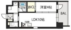 グランドゥーエ永和駅前の間取り画像