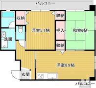 リーデルフェリア住之江の間取り画像