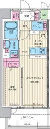サザンネスト住ノ江駅前の間取り画像