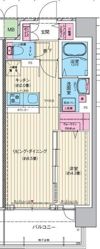サザンネスト住ノ江駅前の間取り画像