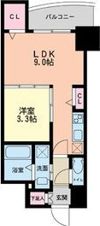 セレニテ本町グランデの間取り画像