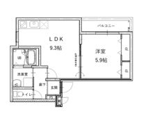 フジパレス加賀屋I番館の間取り画像