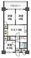 木の国ハイツの間取り画像