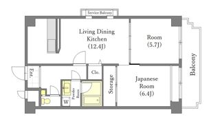 デルニエアンの間取り画像