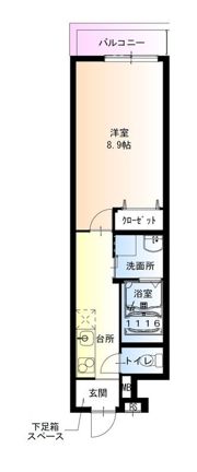 フジパレス住之江通I番館の間取り画像