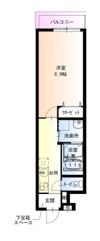 フジパレス住之江通I番館の間取り画像