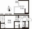 ハーモニーテラス浜口西の間取り画像