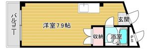 東邦ハイツの間取り画像