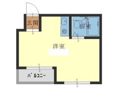 メルヘン新今里の間取り画像