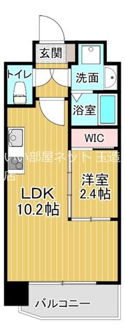 セレニテ本町東リアンの間取り画像