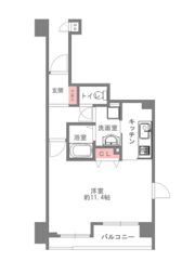 エイペックス上本町の間取り画像