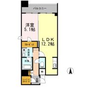カスタリア堺筋本町の間取り画像