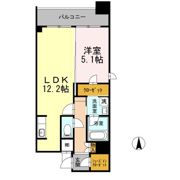 カスタリア堺筋本町の間取り画像