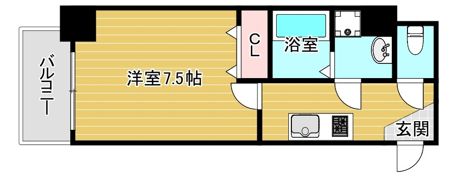 N‘sマンション都島の間取り画像