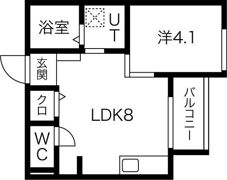 F maison NEMUSの間取り画像