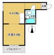 メゾンさやかの間取り画像
