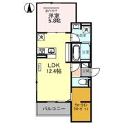 D-room平野IIの間取り画像