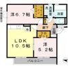 セジュール ピアの間取り画像