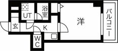 ファステート難波SOUTHベックの間取り画像