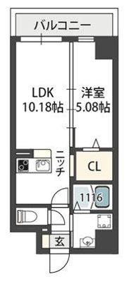 グランパシフィック花園innovationの間取り画像