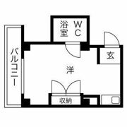 グランシャトー橘の間取り画像