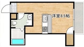 フェリオ南津守の間取り画像