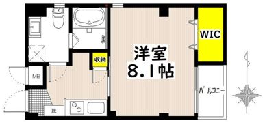 エムズコート玉出の間取り画像