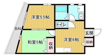 第1せいわの間取り画像