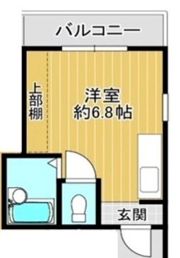 ラハイナ玉出西の間取り画像